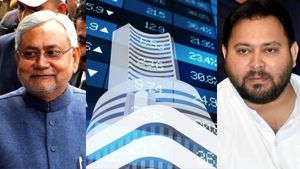 பங்குச்சந்தையில் சலசலப்பு.. பீகார் தேர்தல் முடிவுகளின் எதிரொலி எப்படி இருக்கும்..?!