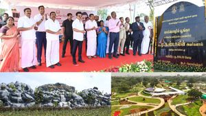 கோவையின் புதிய அடையாளம்: செம்மொழி பூங்கா திறப்பு.. 15 ஆண்டுகால காத்திருப்பு முடிவுக்கு வந்தது!!