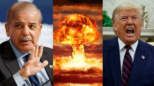 பாகிஸ்தான் அணு ஆயுதம் சோதனை நடத்துகிறது.. பகீர் கிளப்பிய டிரம்ப்..!!