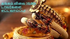 கையில் இருக்கும் தங்கத்தை 1 கிராம் கூட விற்காதீங்க.. தங்கம் விலை 10000 டாலராக உயர வாய்ப்பு..!!