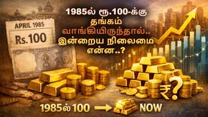 1985ல் 100 ரூபாய்க்கு தங்கம் வாங்கியிருந்தால்.. இன்று அதன் நிலைமை என்ன தெரியுமா..?