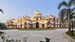 உலகப் பணக்காரரின் அரண்மனை.. புதினை வரவேற்கும் டெல்லியின் ரூ.170 கோடி ஹைதராபாத் ஹவுஸ்..!!