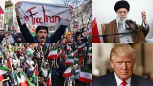 பற்றி எரியும் ஈரான்!! போராட்டக்காரர்களுக்கு ஆதரவு தரும் டிரம்ப்!! வெனிசுலாவை போல ராணுவ நடவடிக்கையா?