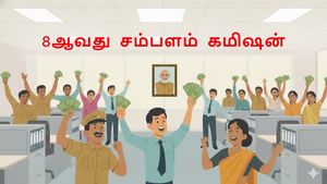 8ஆவது சம்பள கமிஷன் லேட் ஆனாலும் கவலையில்லை!! அரசு ஊழியர்களுக்கு கிடைக்க போகும் பெரிய தொகை!!