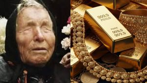 மீண்டும் உயரும் தங்கம், வெள்ளி விலை!! பாபா வாங்கா சொன்னது அப்படியே நடந்திடும் போல இருக்கே!!