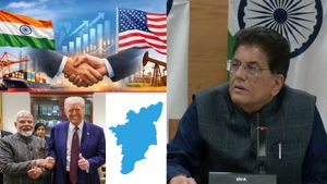 இந்தியா – அமெரிக்கா வர்த்தக ஒப்பந்தம்: தமிழ்நாட்டிற்கு என்ன கிடைக்கும்? பட்டியலிட்ட பியூஷ் கோயல்!!