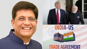 இந்தியா- அமெரிக்கா வர்த்தக ஒப்பந்தம் கையெழுத்தாவது எப்போது? தேதியை வெளியிட்ட பியூஷ் கோயல்!!