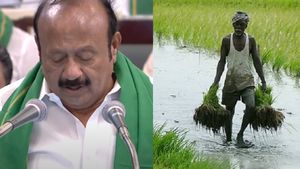 Tamil Nadu Budget 2026 Live:  விவசாய பட்ஜெட் தாக்கல் செய்யும் எம்.ஆர்.கே.பன்னீர்செல்வம்..!