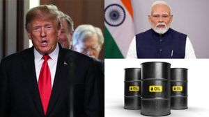  மீண்டும் வேலையை காட்டும் டிரம்ப்!! எல்லாம் கச்சா எண்ணெய் படுத்தும் பாடு!!