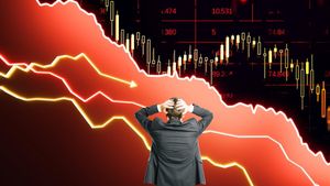 பங்குச்சந்தை முதலீட்டாளர்களுக்கு அதிர்ச்சி மேல் அதிர்ச்சி!! சென்செக்ஸ் 1000 புள்ளிகளுக்கு மேல் வீழ்ச்சி!!