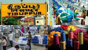 ஜவுளி உற்பத்தியில் புதுமை!! உலகிற்கே முன் உதாரணமாக திகழும் நம்ம திருப்பூர் நகரம்!!