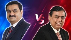 அம்பானியையே ஓரம் கட்டிய கௌதம் அதானி!! அதுவும் ஒரே நாளில் இத்தனை கோடி வருமானமா?