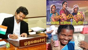 மகளிர் உரிமைத் தொகை ரூ.2,500 ஆக உயருமா? மே மாதம் பணம் எப்போது கிடைக்கும்? முதலமைச்சர் விஜய் கொடுத்த அப்டேட்