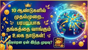 10 ஆண்டுகளில் இல்லாமல்.. தங்கத்தை வாங்கி குவிக்கும் உலக நாடுகள்! திடீரென ஏன் இந்த முடிவு?