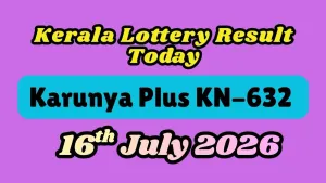 காருண்யா பிளஸ் KN-632 லாட்டரி முடிவு வெளியீடு: இன்று யாருக்கு அடித்தது ஜாக்பாட்?