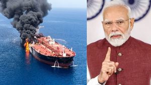 இந்திய மாலுமிகள் இருந்த கப்பல் மீது தாக்குதல்: 10 பேர் மீட்பு; ஒருவர் மாயம்..!! இந்தியா கண்டனம்..!!
