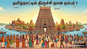 தமிழ்நாட்டிலேயே திருச்சி தான் நம்பர் 1: சட்டமன்ற தேர்தலுக்கு மத்தியிலும் சாதித்த திருச்சி..!!