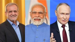 மோடி - புடின்  - பெஷேஷ்கியன் மெகா சந்திப்பு.. BRICS கூட்டத்திற்கு முன் முக்கிய கூட்டம்.. எதற்காக..? 