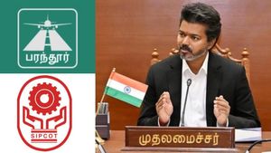 பரந்தூர் ஏர்போர்ட் போனா என்ன.. சிப்காட் வருதே..!! விஜய் அரசின் அதிரடி..!!  