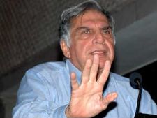 పౌర విమానయాన శాఖ మంత్రి అజిత్‌సింగ్‌ను కలిసిన రతన్ టాటా