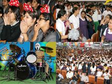 విజ్‌కిడ్: డ్యాన్సులు, విద్యార్థుల కేరింతలు(పిక్చర్స్)