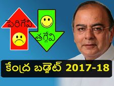  బ‌డ్జెట్లో ప‌న్నుల కార‌ణంగా ధ‌ర‌లు పెరిగే,త‌గ్గే వ‌స్తువులేవి? 