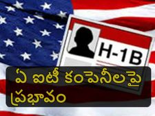 హెచ్‌1-బీ వీసా బిల్లుతో ప్ర‌భావితం కానున్న సాప్ట్‌వేర్‌కంపెనీలు 