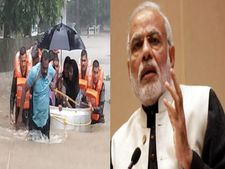 కేంద్రం నుంచి కేరళకి రూ.500 కోట్లు సహాయం మోడీ ఏరియల్ సర్వే.