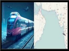 సముద్రం లో రైలు మార్గం ఏకంగా... 2000 కిలోమిటర్లు అది కుడా.. మన దేశంలో నుంచే