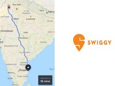 ఫుడ్ అర్డర్ చెన్నైలో వచ్చేది రాజస్థాన్ నుండి...