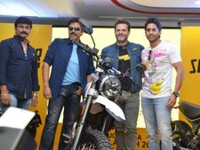 హైదరాబాదులో డుకాటీ షోరూం: షోరూం ప్రారంభించిన వెంకటేష్, నాగచైతన్య