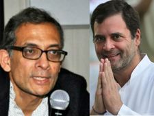  ఆకట్టుకోని స్కీం: రాహుల్‌గాంధీ 'NYAY'సూచన నోబెల్ విన్నర్ అభిజిత్‌దే!