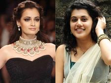ఫెయిర్‌నెస్ క్రీం ఉత్పత్తులకు 'డార్క్' డేస్: తాప్సీ, దియామీర్జా మద్దతు