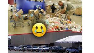 US Food Banks: అమెరికన్ల ఆకలి కేకలు.. ఫుడ్ బ్యాంకుల వద్ద ప్రజల క్యూ..  మాంద్యం మెుదలైందా..?