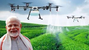 Subsidy On Drones: రైతులకు శుభవార్త.. రూ.5 లక్షల వరకు సబ్సిడీ.. మోదీ సర్కార్ నిర్ణయం..