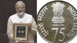  75 Rupeess coin: రూ.75 కాయిన్ చూశారా.. దీన్ని డబ్బుగా వాడొచ్చా..!