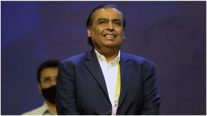 Mukesh Ambani: అంబానీ కంపెనీ సునామీ.. ఇన్వెస్టర్లకు రూ.50 వేల కోట్లు..!!