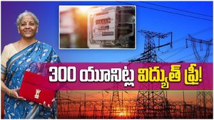 Budget 2024: నెలకు 300 యూనిట్ల కరెంట్ ఫ్రీ..!