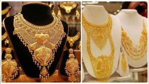 Gold Rate: పసిడి ప్రియుల అశలకు తూట్లు.. శుక్రవారం కైలాసానికి గోల్డ్ రేటు, రూ.8700 పెరిగిన ధర..