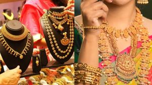 నేడు రూ.8,200 తగిన బంగారం.. కొనేందుకు జనాల పరుగులు.. వరుస హ్యాట్రిక్.. 
