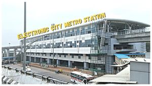 బెంగళూరు ఉద్యోగులకు శుభవార్త! కోనప్పన అగ్రహార మెట్రో స్టేషన్ సిద్ధమైంది!