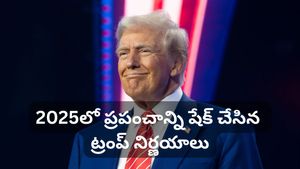 Trump 2025: ప్రపంచ ఆర్థిక వ్యవస్థను షేక్ చేసిన 'ట్రంప్' నిర్ణయాల రివైండ్!