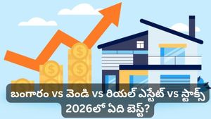 బంగారం, వెండి , స్టాక్స్, రియల్ ఎస్టేట్? 2026లో కాసుల కురిపించేది ఇదే!
