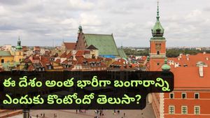 gold: ఆర్థిక సంక్షోభం రాబోతోందా? రికార్డు స్థాయిలో బంగారాన్ని కొంటున్న చిన్న దేశాలు.. అసలు వ్యూహం ఇదేనా?