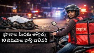 ప్రాణాల మీదకు తెస్తున్న 10 నిమిషాల ఫాస్ట్ డెలివరీ..  రైడర్ జీవితాలపై సోషల్ మీడియాలో హాట్ డిబేట్ 