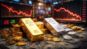 బంగారం ధరలు భారీగా పతనం..కుప్పకూలిన అమెరికా స్టాక్ మార్కెట్లు.. గంటల వ్యవధిలోనే..