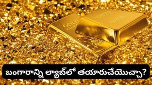 Gold: ల్యాబ్‌లో తయారయ్యే బంగారం గురించి తెలుసా? అసలు బంగారానికి దీనికి తేడా ఏంటి?