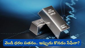 Silver price: వెండి ధరల పతనం! గరిష్ట స్థాయి నుంచి రూ. 2 లక్షలు మటాష్! ఇప్పుడు కొనడం సేఫేనా?
