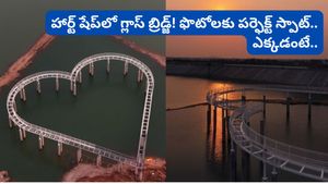 Hyderabad: హైదరాబాద్‌లో వైరల్ అవుతున్న హార్ట్ షేప్ గ్లాస్ బ్రిడ్జ్! దీని ప్రత్యేకతలివే..