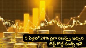 బంగారం లాంటి లాభాలు! గత 5 ఏళ్లలో 26% వరకు రిటర్న్స్ ఇచ్చిన బెస్ట్ గోల్డ్ ఫండ్స్!